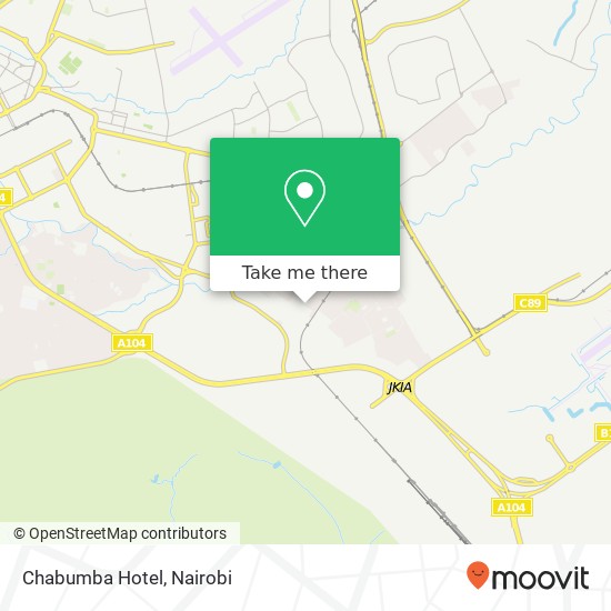 Chabumba Hotel map