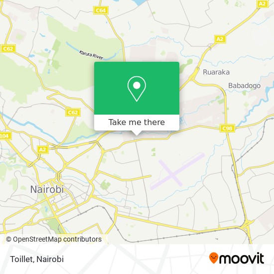 Toillet map