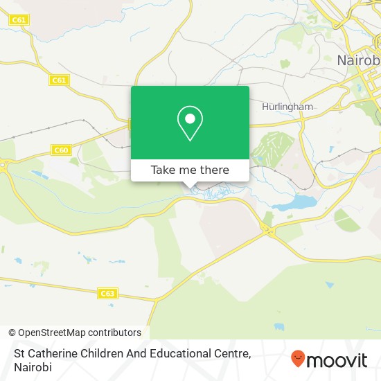 St Catherine Children And Educational Centre map