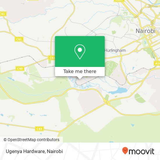 Ugenya Hardware map