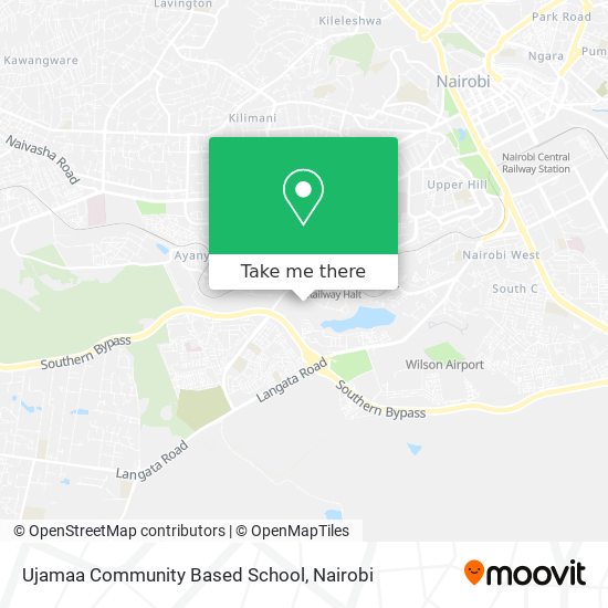Ujamaa Community Based School map