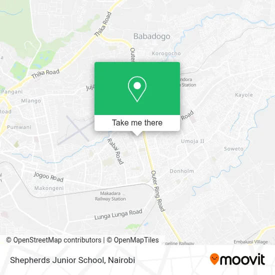 Shepherds Junior School map