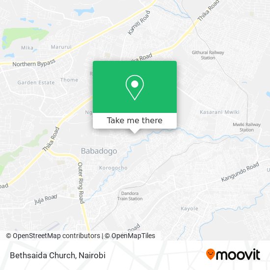 Bethsaida Church map
