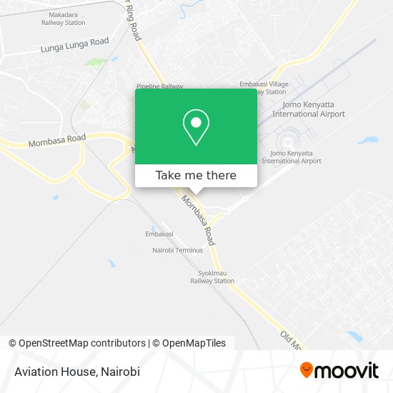 Aviation House map