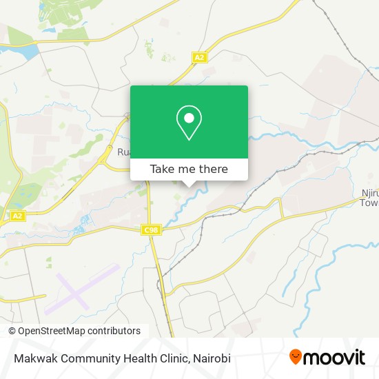 Makwak Community Health Clinic map