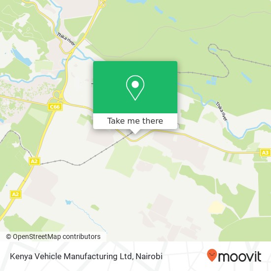Kenya Vehicle Manufacturing Ltd map
