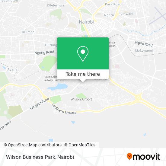 Wilson Business Park map