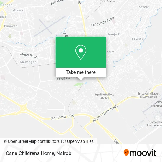 Cana Childrens Home map
