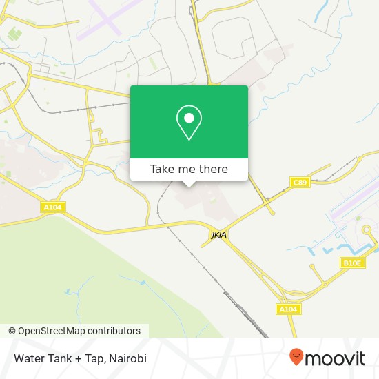Water Tank + Tap map
