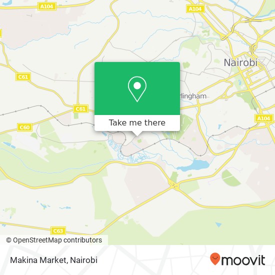 Makina Market map