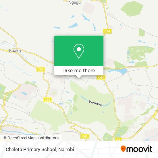Cheleta Primary School map
