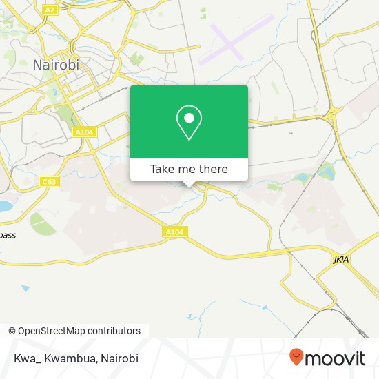Kwa_ Kwambua map