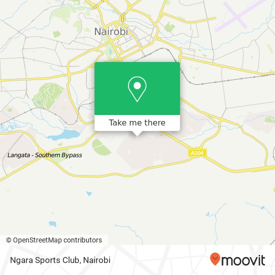 Ngara Sports Club map