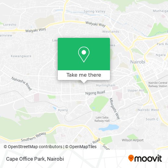 Cape Office Park map