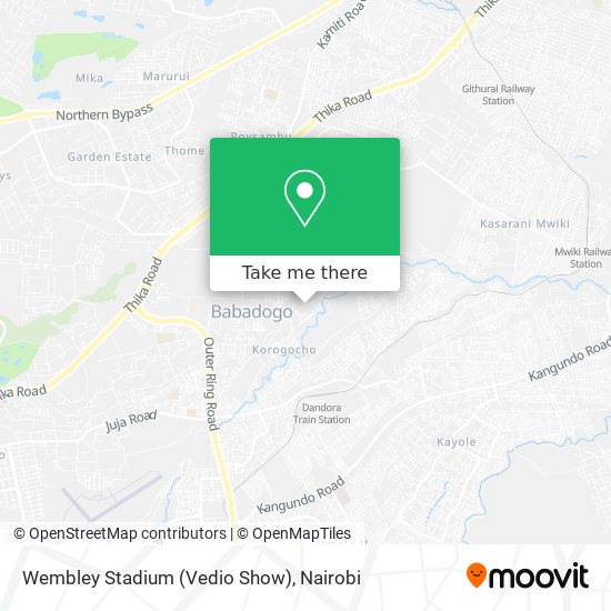Wembley Stadium (Vedio Show) map