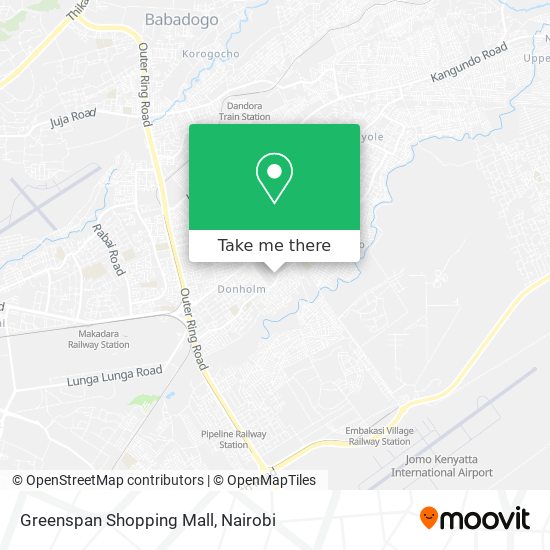Greenspan Shopping Mall map