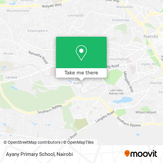 Ayany Primary School map