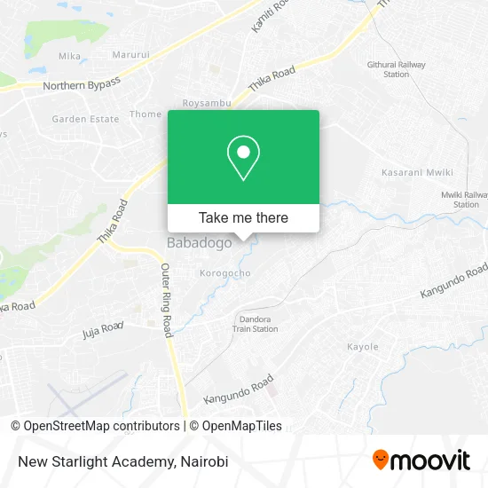 New Starlight Academy map