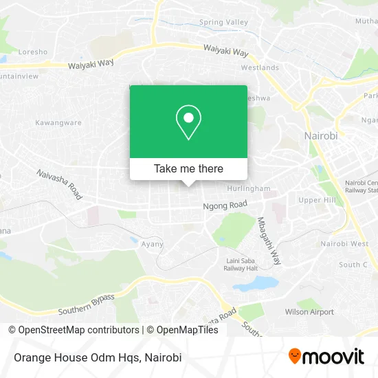Orange House Odm Hqs map