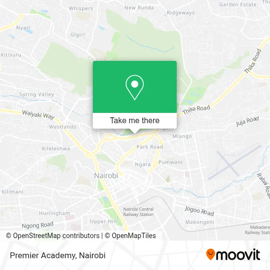 Premier Academy map