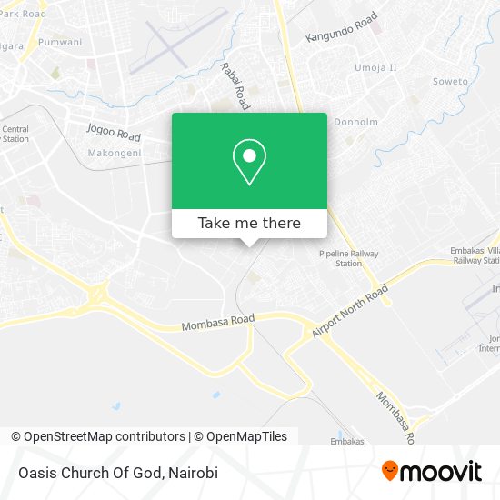 Oasis Church Of God map