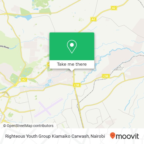 Righteous Youth Group Kiamaiko Carwash map
