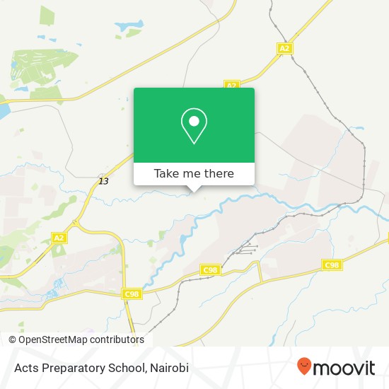 Acts Preparatory School map