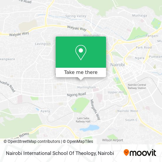 Nairobi International School Of Theology map