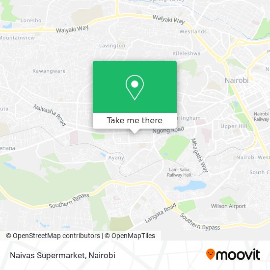 Naivas Supermarket map