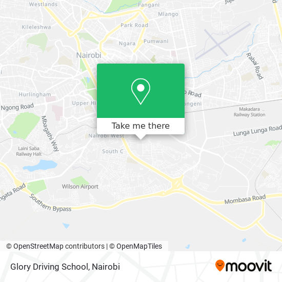 Glory Driving School map