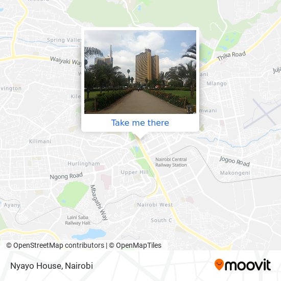 Nyayo House map