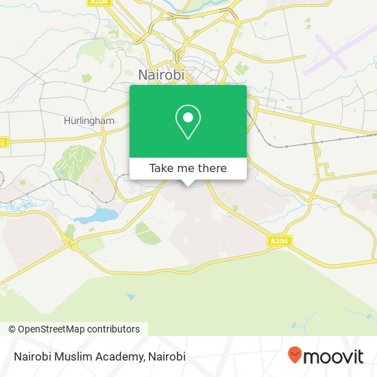 Nairobi Muslim Academy map
