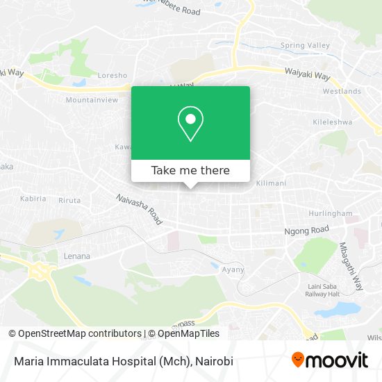 Maria Immaculata Hospital (Mch) map