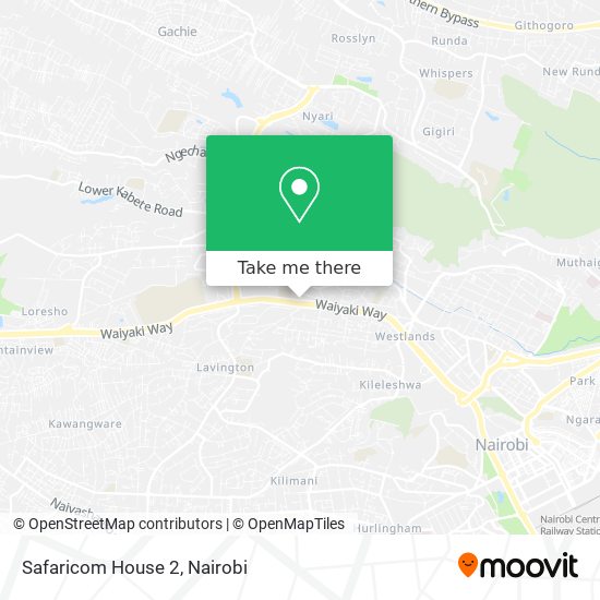 Safaricom House 2 map
