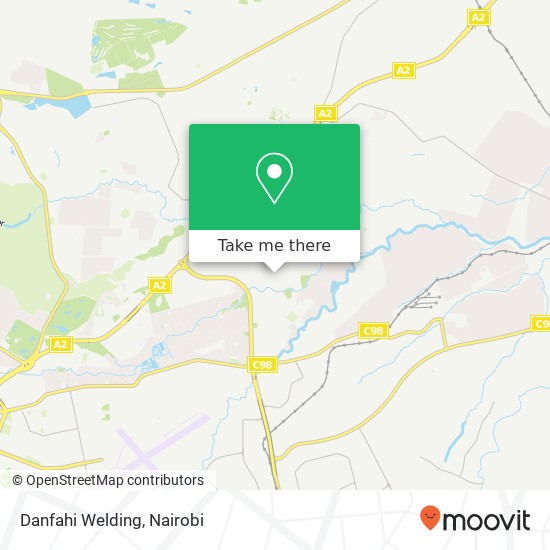 Danfahi Welding map