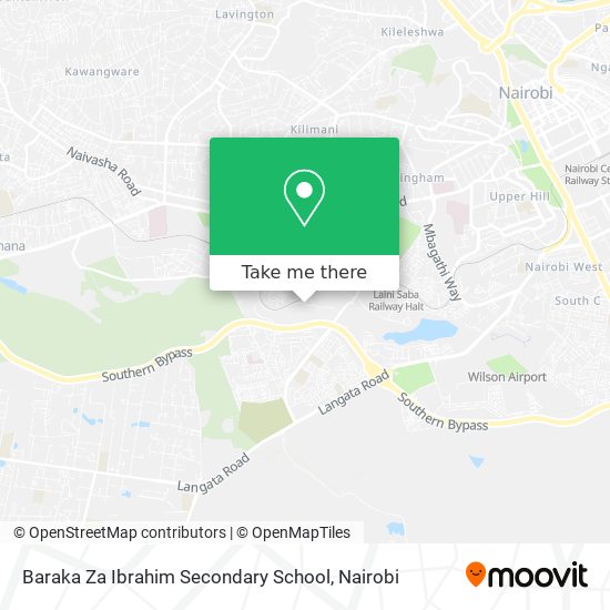 Baraka Za Ibrahim Secondary School map