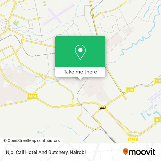 Njoi Call Hotel And Butchery map