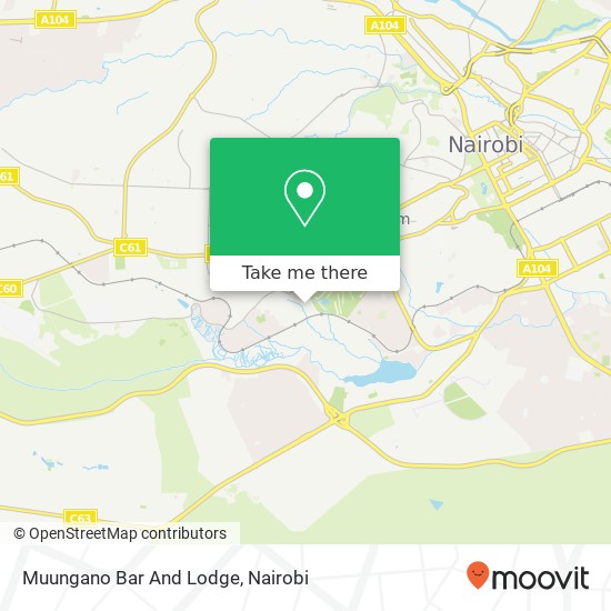 Muungano Bar And Lodge map