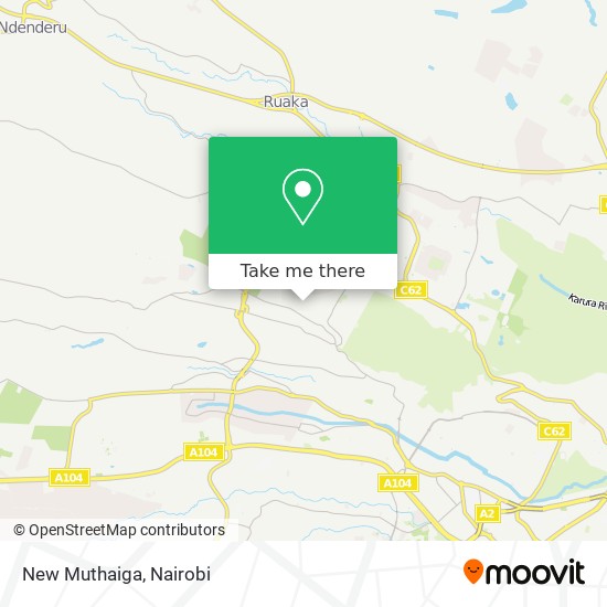 New Muthaiga map