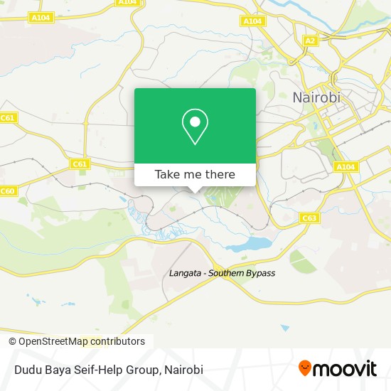 Dudu Baya Seif-Help Group map