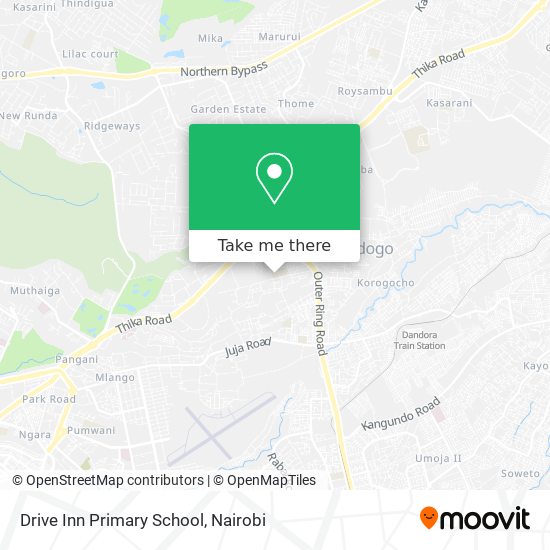 Drive Inn Primary School map