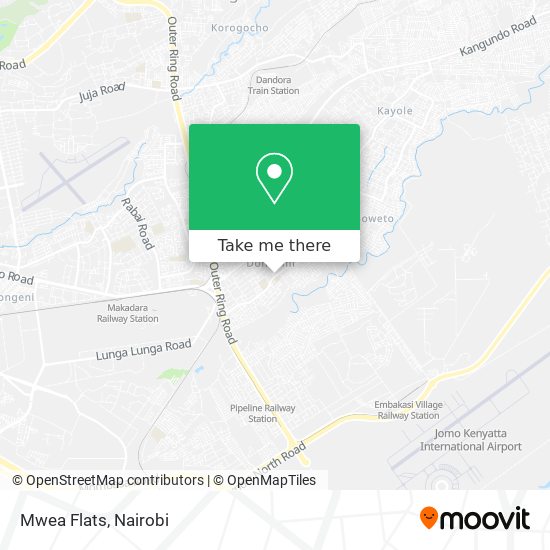 Mwea Flats map