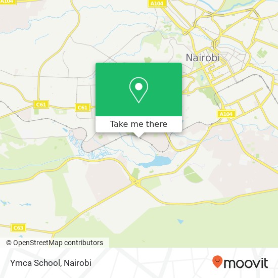 Ymca School map