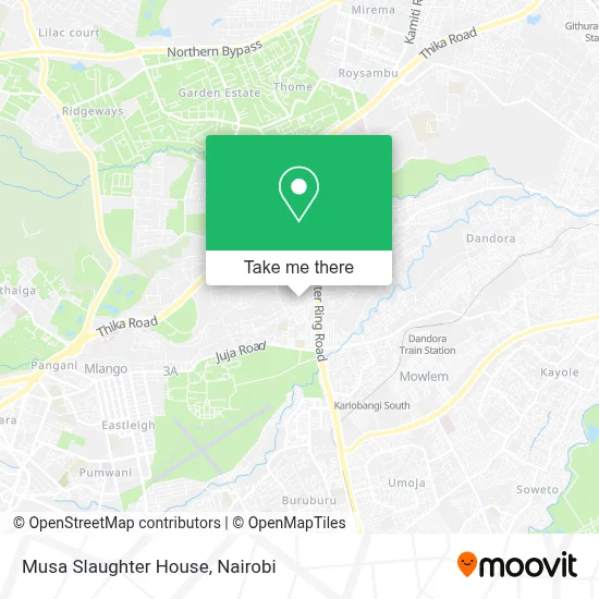 Musa Slaughter House map