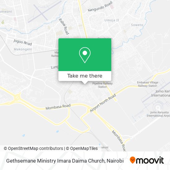 Gethsemane Ministry Imara Daima Church map