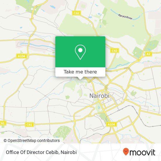 Office Of Director Cebib map
