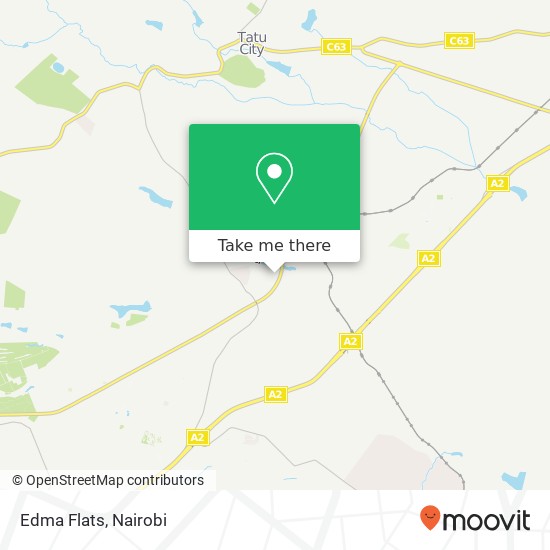 Edma Flats map
