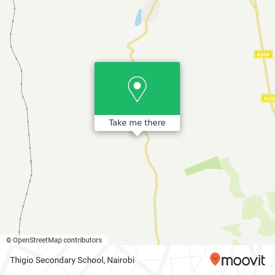 Thigio Secondary School map