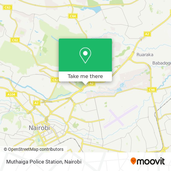 Muthaiga Police Station map