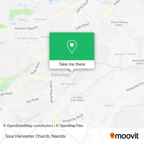 Soul Harvester Church map